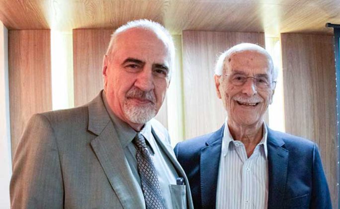 J. J. Camargo e Luiz Felippe Judice em Niterói