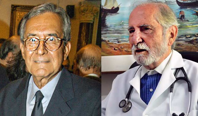 Os cardiologistas Geraldo Ramalho e Salvador Borges Filho
