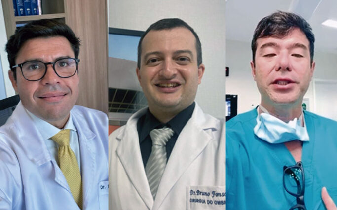 Time de peso: Márcio Schiefer, Bruno Tebaldi e Fernando Sassaki operaram o meia Arrascaeta