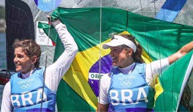 Martine Grael e Kahena Kunze / Foto: Jonne Roriz/COB