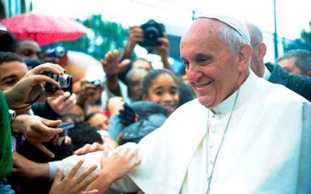 Papa Francisco, no Rio e Janeiro / Foto Tânia Rego/ABR