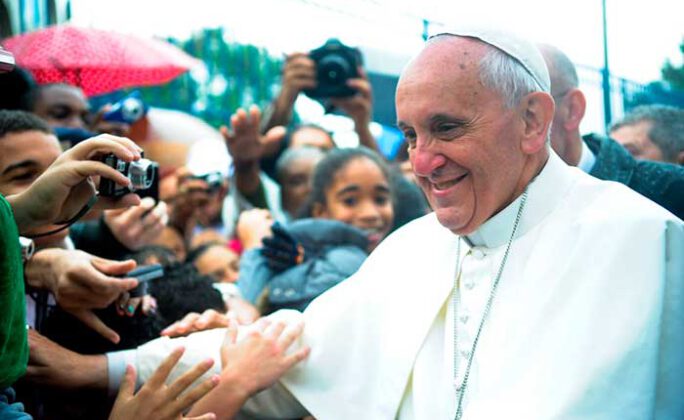 Papa Francisco, no Rio e Janeiro / Foto Tânia Rego/ABR