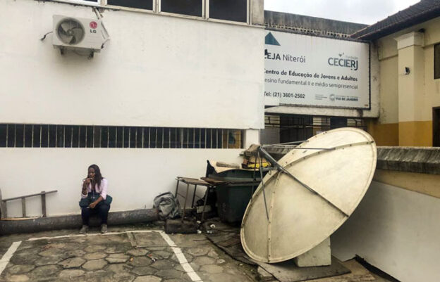 Antena da TV Câmara desligada