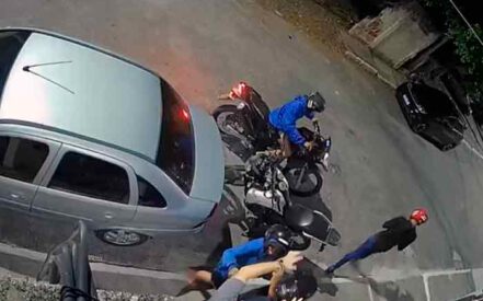 Câmera flagra assalto em São Gonçalo