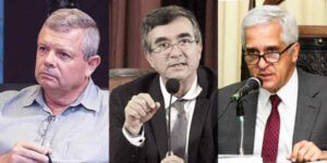 Axel Grael, Paulo Bagueira e Comte Bittencourt