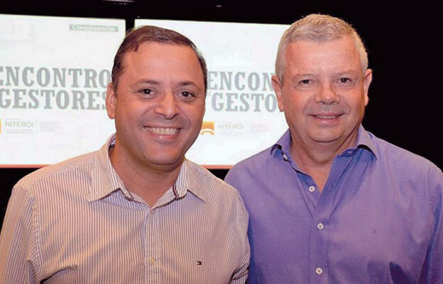 Rodrigo Neves e Axel Grael