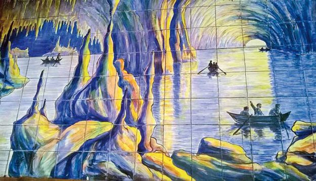 Painel da Gruta di Capri - Reprodução internet