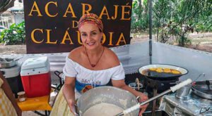 Claudia baiana do acarajé