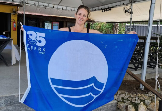 Leana Bernardi, coordenadora do programa Bandeira Azul