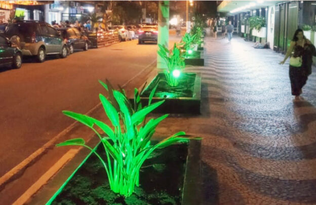 Calçada ajardinada, Niterói