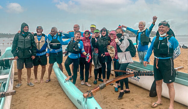 equipes master de canoa havaiana