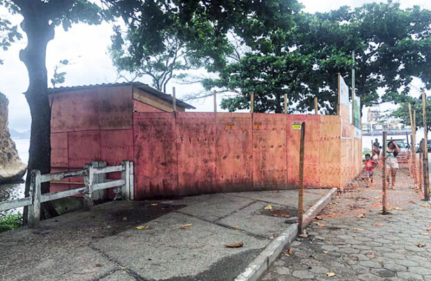Niterói interdita calçadão da Boa Viagem