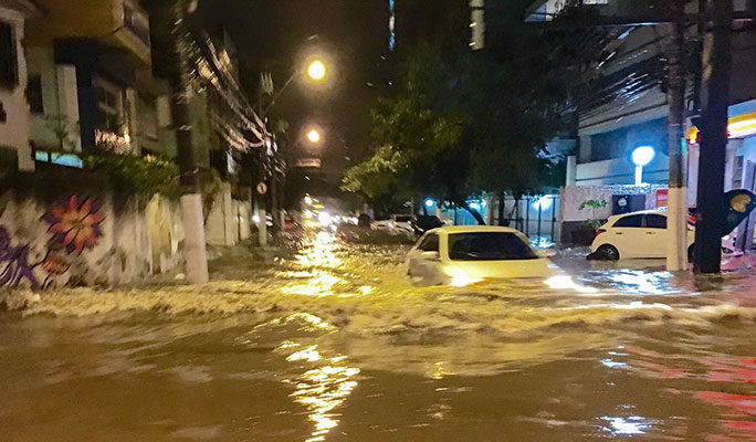 Chuva em Niterói