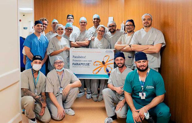 Equipe cirúrgica do Hospital Icaraí, Niterói