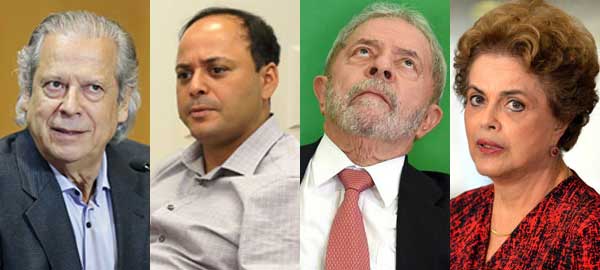 Rodrigo tem o DNA petista de José Dirceu, Lula e Dilma