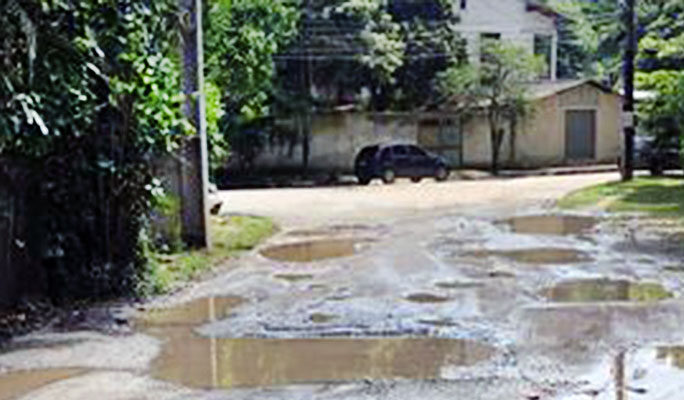 Conservação de ruas e estradas de Niterói esquecida pela prefeitura