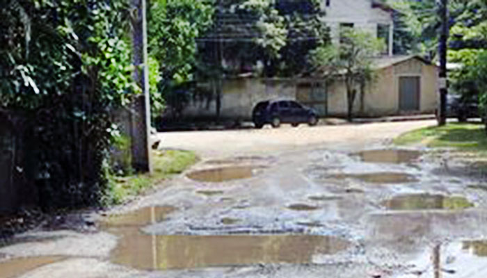 Conservação de ruas e estradas de Niterói esquecida pela prefeitura