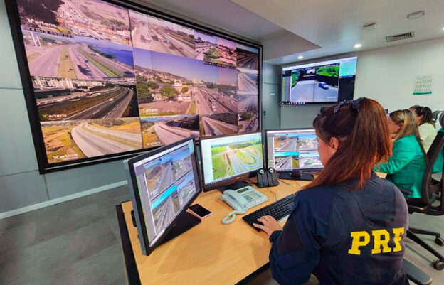 monitoramento da BR-101 em Niterói
