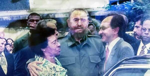 Luiza Mendonça, Fidel e Jorge Roberto
