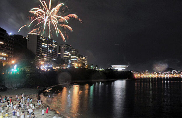 Lei proíbe fogos de artifício em Niterói