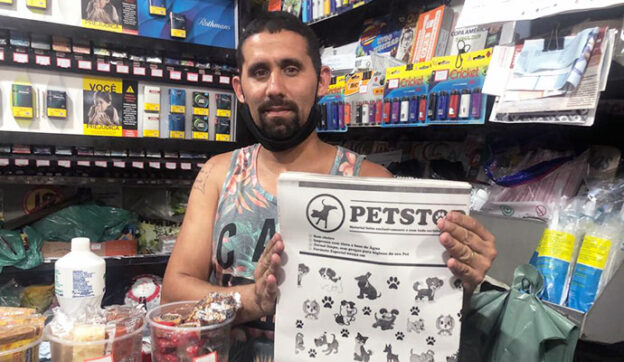 jornal pra cachorro