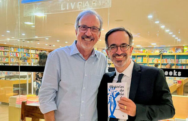 Carlos Eduardo Leal e o juiz federal Fabrício Soares