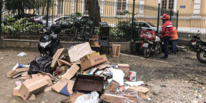 Lixo na Rua da Conceição