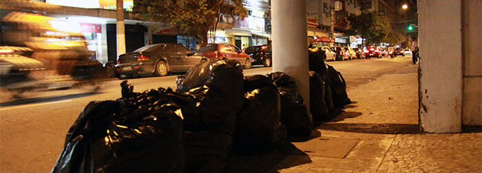Lixo na rua, Niterói