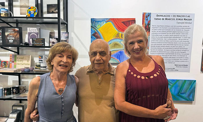 Neide Kalil, Marcos Nasser e Naide Lucia de Almeida, Niterói