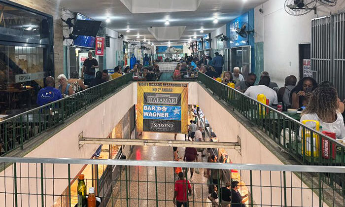 Restaurantes do Mercado de Peixe São Pedro, Niterói