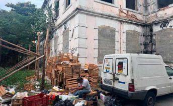 Palacete abandonado no Centro de Niterói