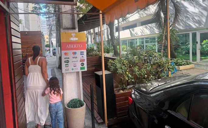 Parklet na Rua Capitão Zeferino, Niterói