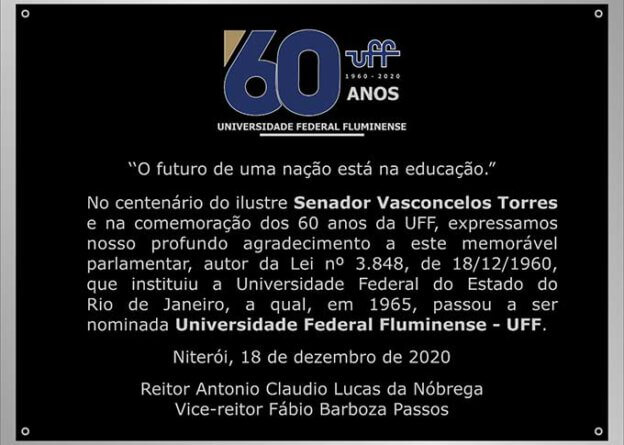 UFF faz 60 anos