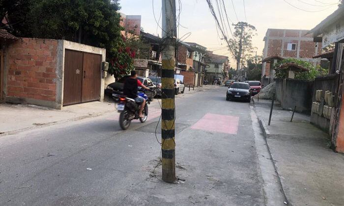 postes na rua