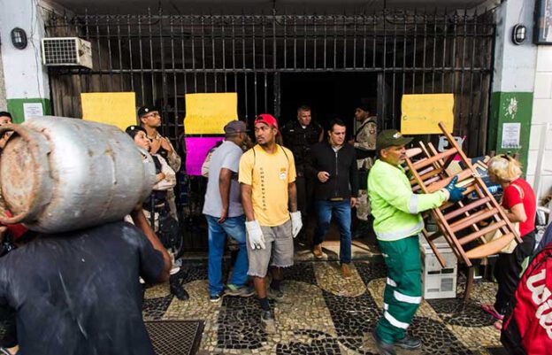 Desocupação do Prédio da Caixa, Niterói