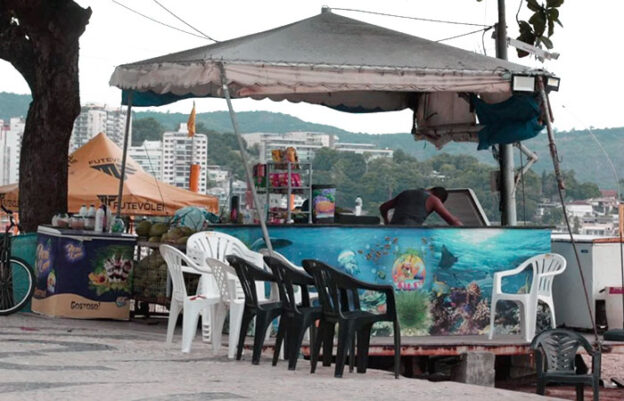 quiosque em Icaraí, Niterói