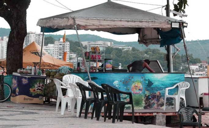 quiosque em Icaraí, Niterói