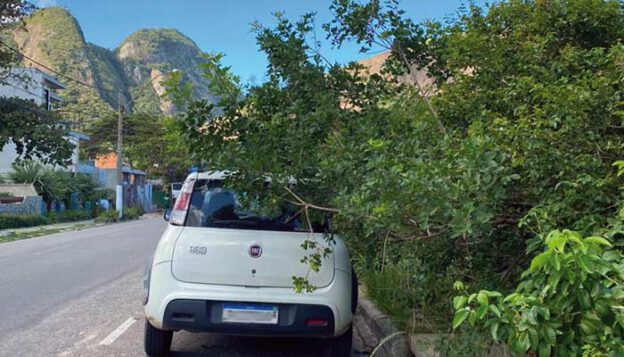 região oceânica largada