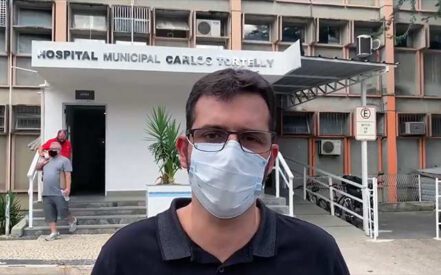 Secretário de Saúde Rodrigo de Oliveira