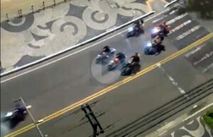 Rolezinho de motoqueiros em Icaraí, Niterói