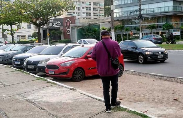 Estacionamento rotativo em Charitas, Niterói