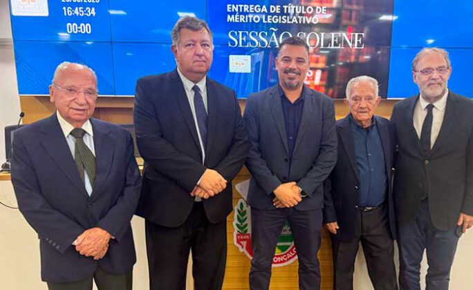 Homenagens na Câmara de São Gonçalo