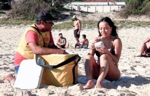 Sabrina Sato em Itacoatiara, Niterói