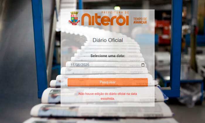 Diário Oficial de Niterói