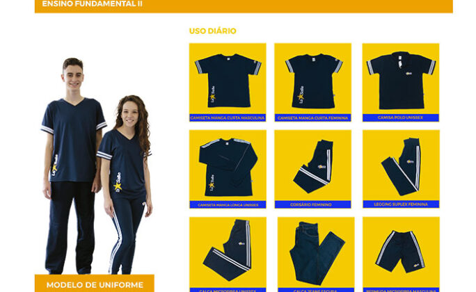 Catálogo de uniformes