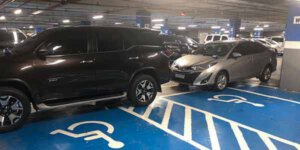 estacionamento vip do Plaza Shopping